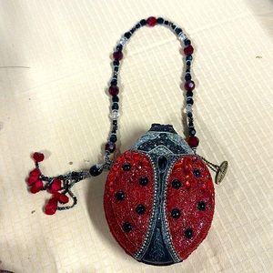Mary Frances Ladybug purse
